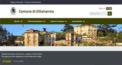 Desktop Screenshot of comune.villalvernia.al.it